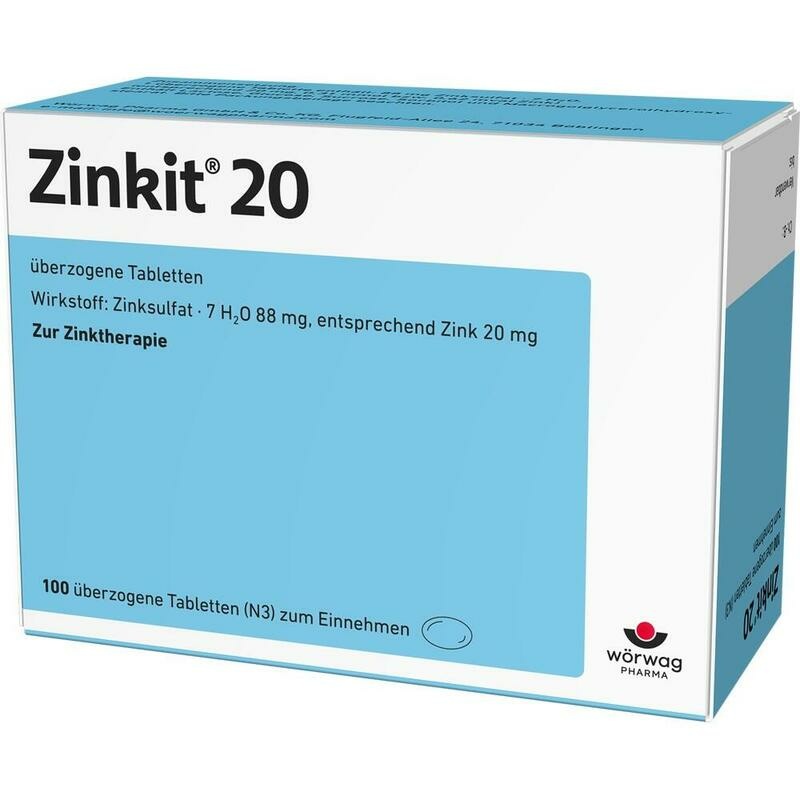 ZINKIT 20 überzogene Tabletten