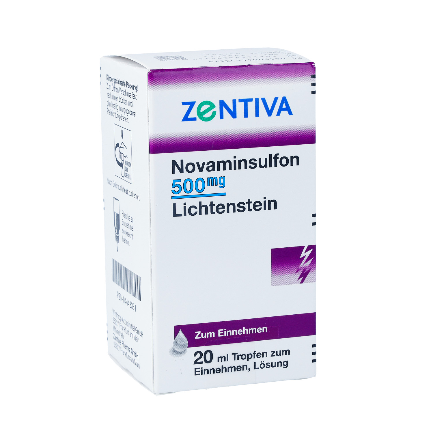 NOVAMINSULFON 500 mg Lichtenst.Tropfen z.Einnehmen