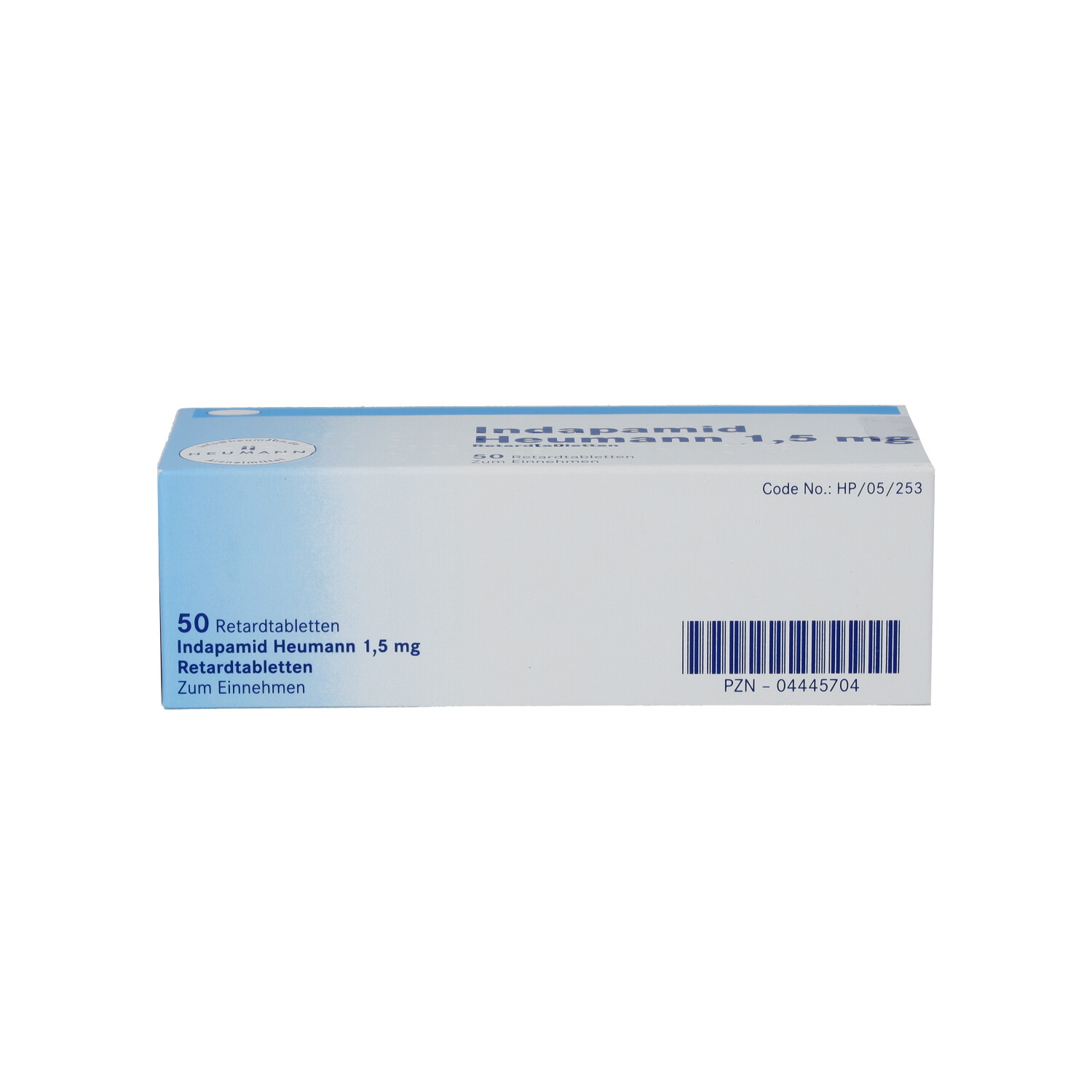 INDAPAMID Heumann 1,5 mg Retardtabletten
