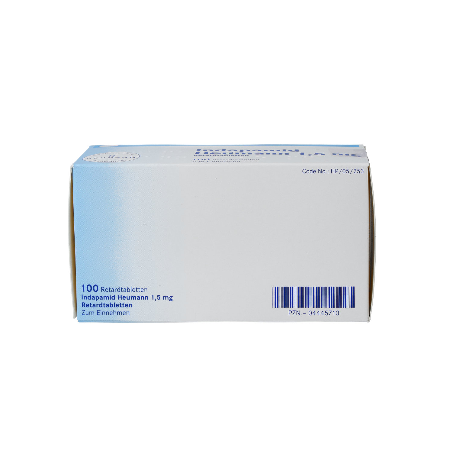 INDAPAMID Heumann 1,5 mg Retardtabletten