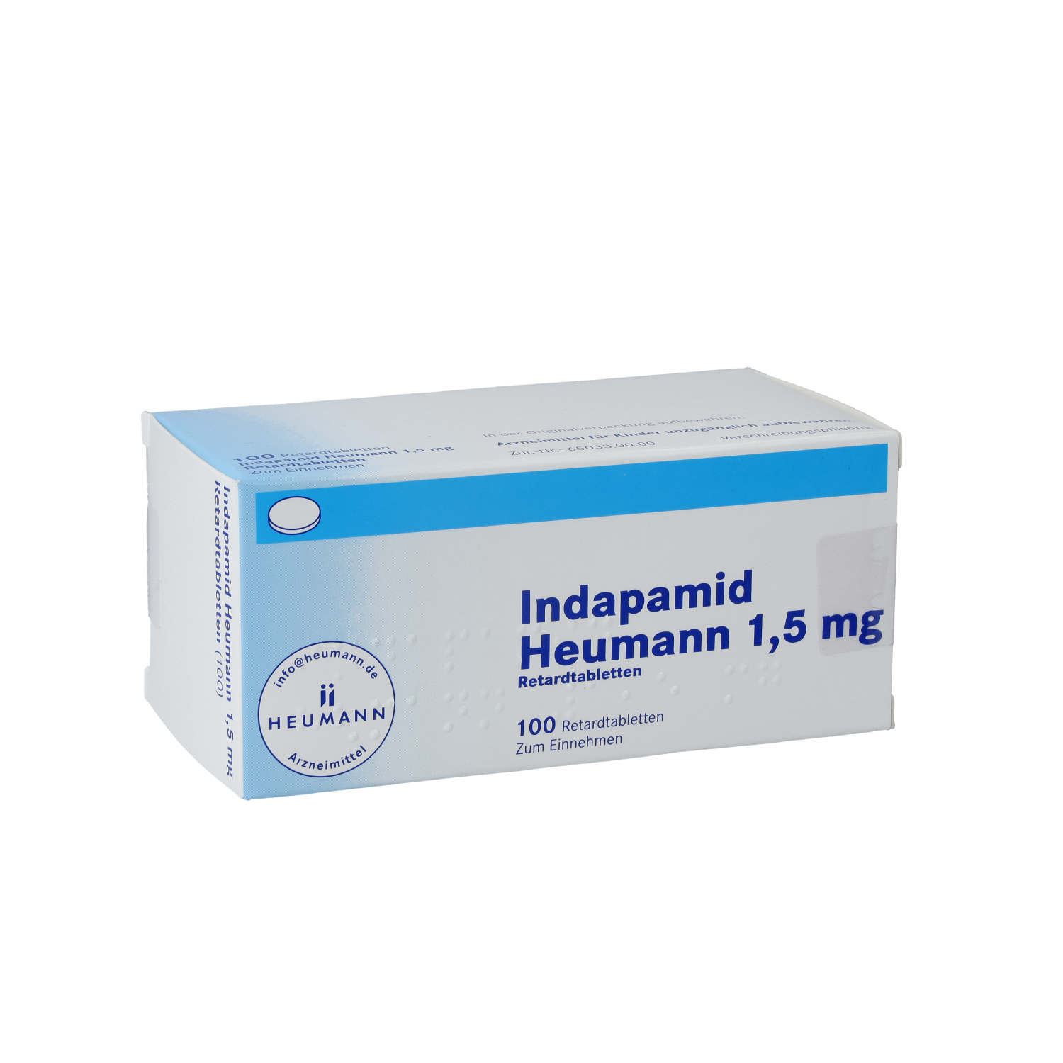 INDAPAMID Heumann 1,5 mg Retardtabletten