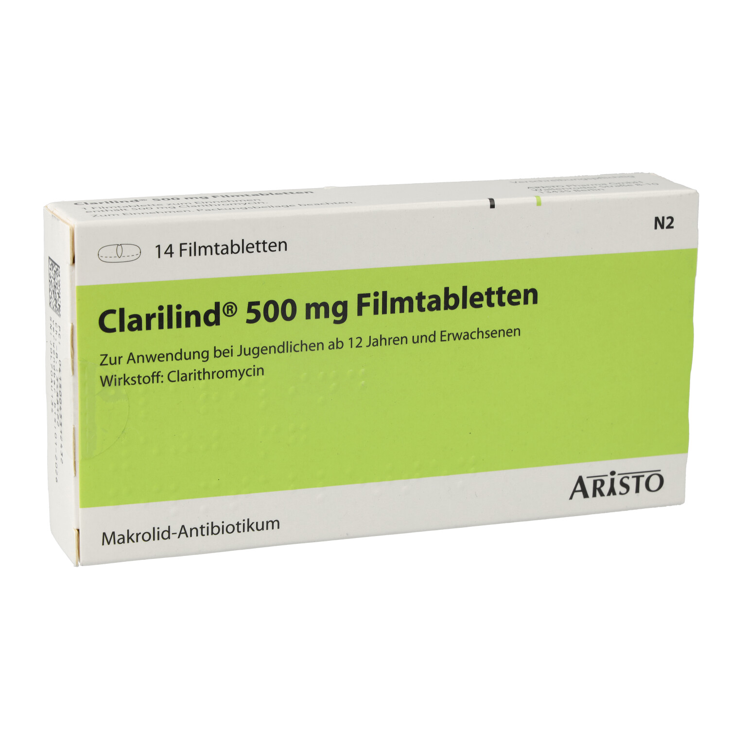CLARILIND 500 mg Filmtabletten