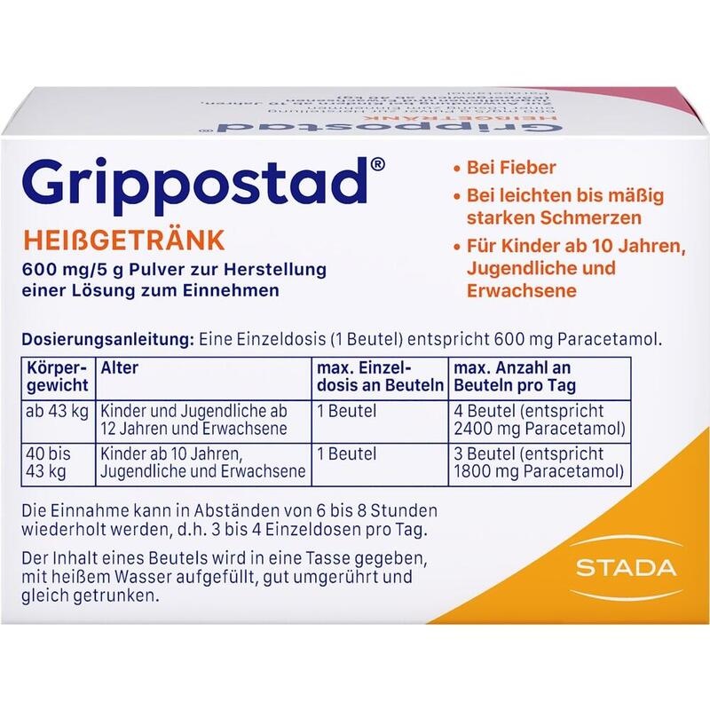 GRIPPOSTAD Heißgetränk Pulver