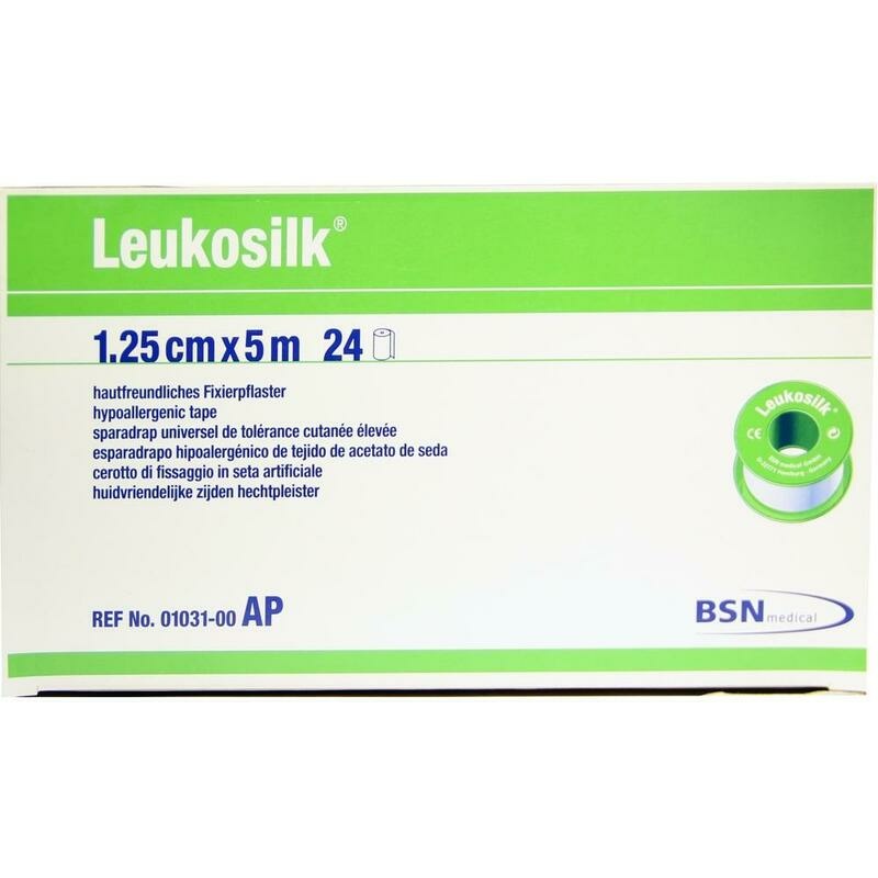 LEUKOSILK 1,25 cmx5 m