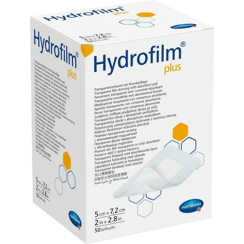 HYDROFILM Plus Transparentverband 5x7,2 cm