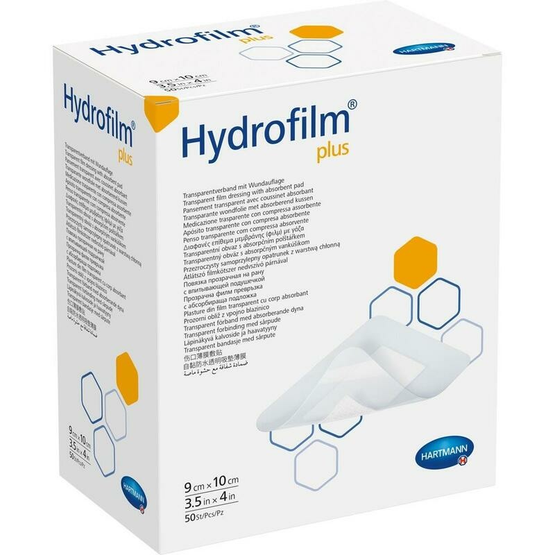 HYDROFILM Plus Transparentverband 9x10 cm