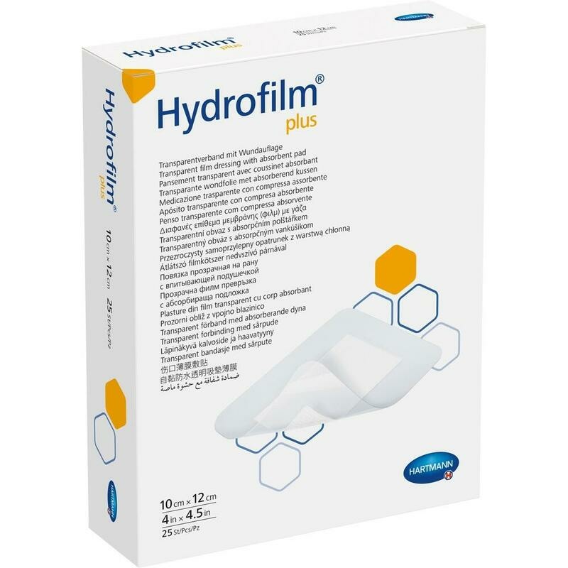 HYDROFILM Plus Transparentverband 10x12 cm