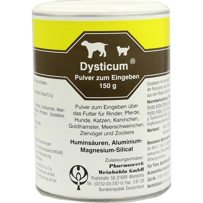 DYSTICUM Pulver zum Eingeben Dose vet.