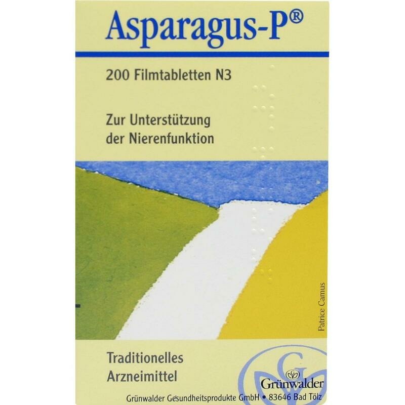 ASPARAGUS P Filmtabletten