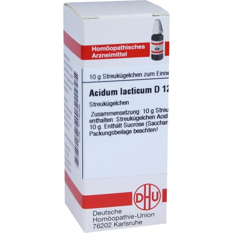 ACIDUM LACTICUM D 12 Globuli