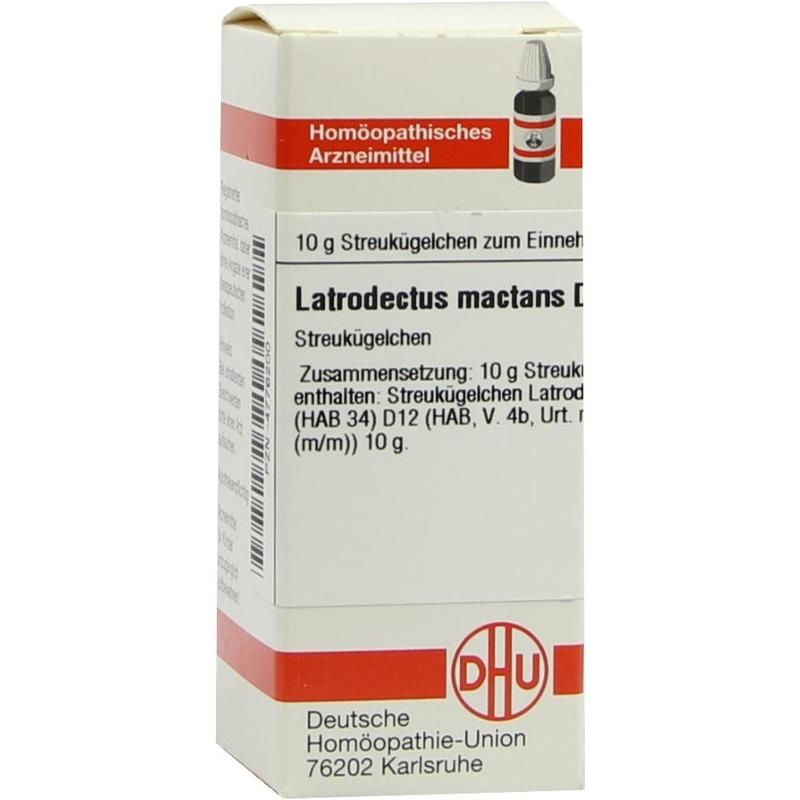 LATRODECTUS mactans D 12 Globuli