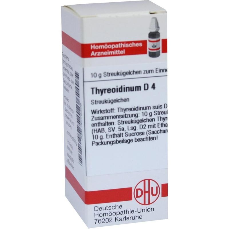 THYREOIDINUM D 4 Globuli