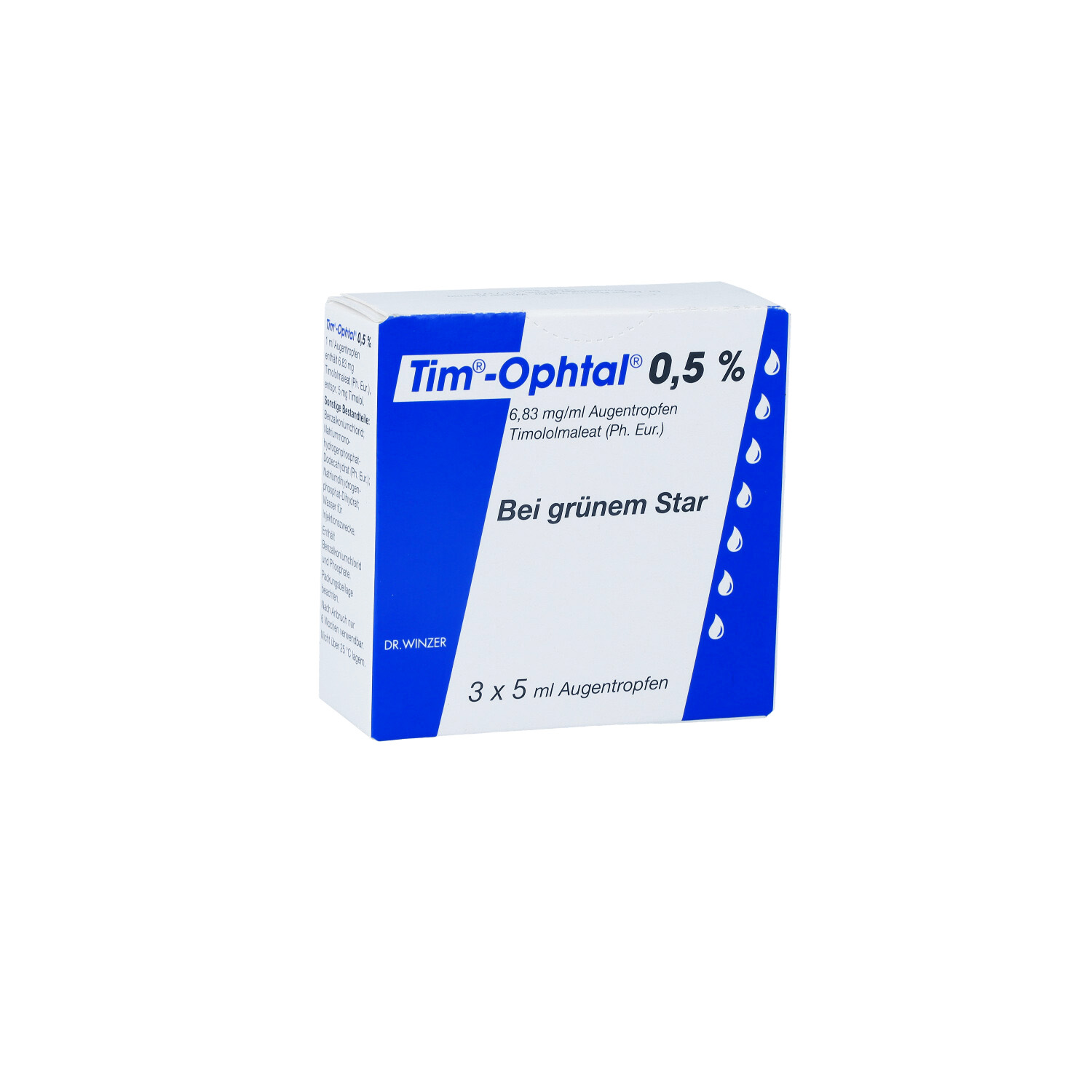 TIM OPHTAL 0,5% Augentropfen