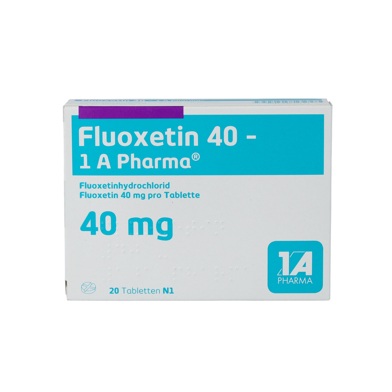FLUOXETIN 40-1A Pharma Tabletten