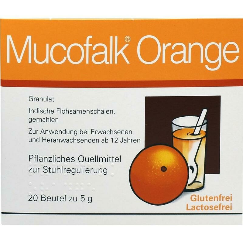 MUCOFALK Orange Gran.z.Herst.e.Susp.z.Einn.Beutel