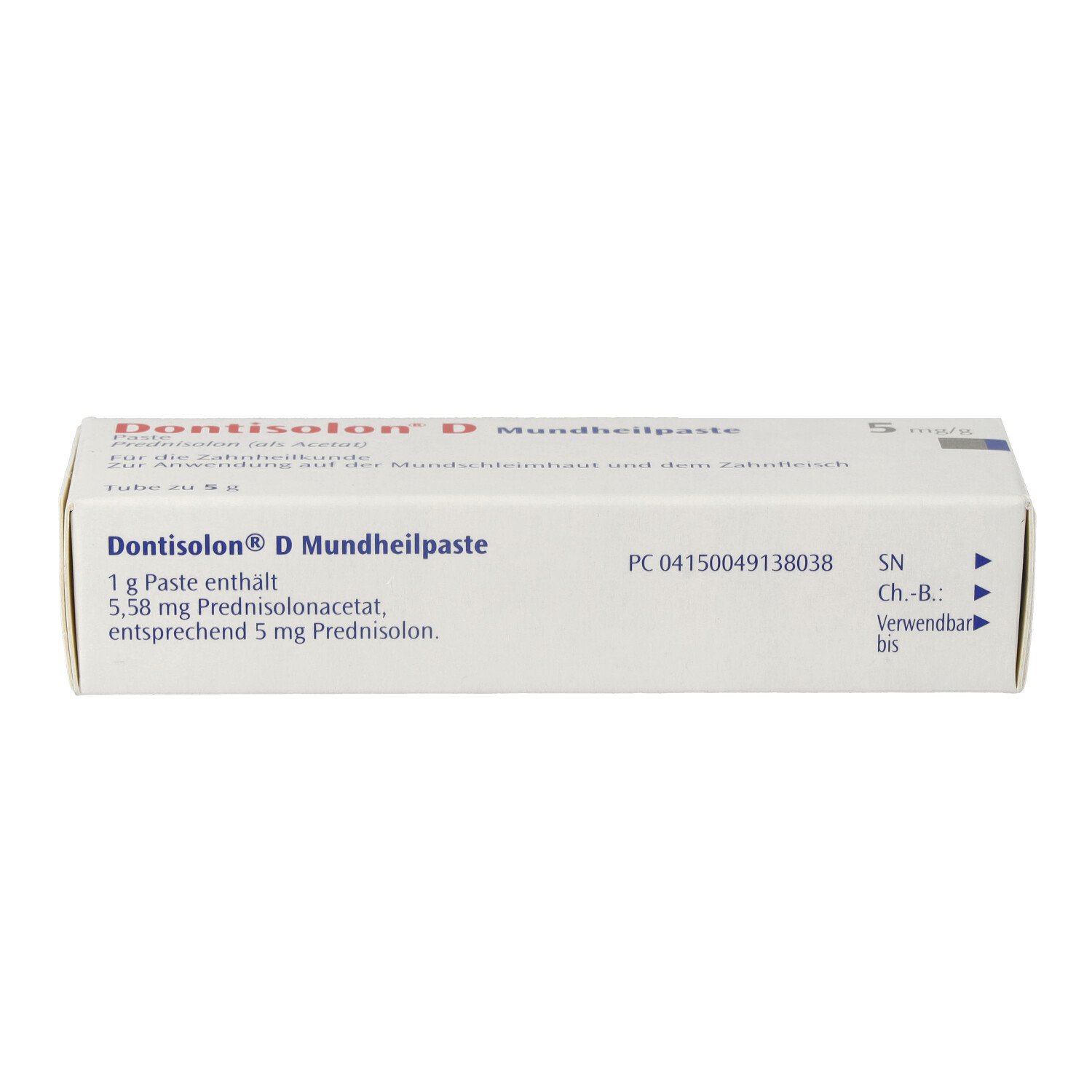 DONTISOLON D Mundheilpaste