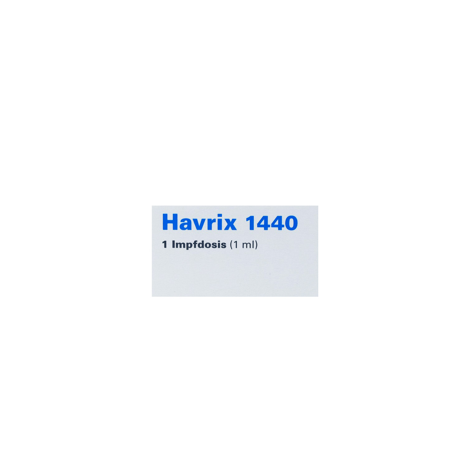 HAVRIX 1440 Impfdosis Inj.-Susp.i.e.Fertigspritze