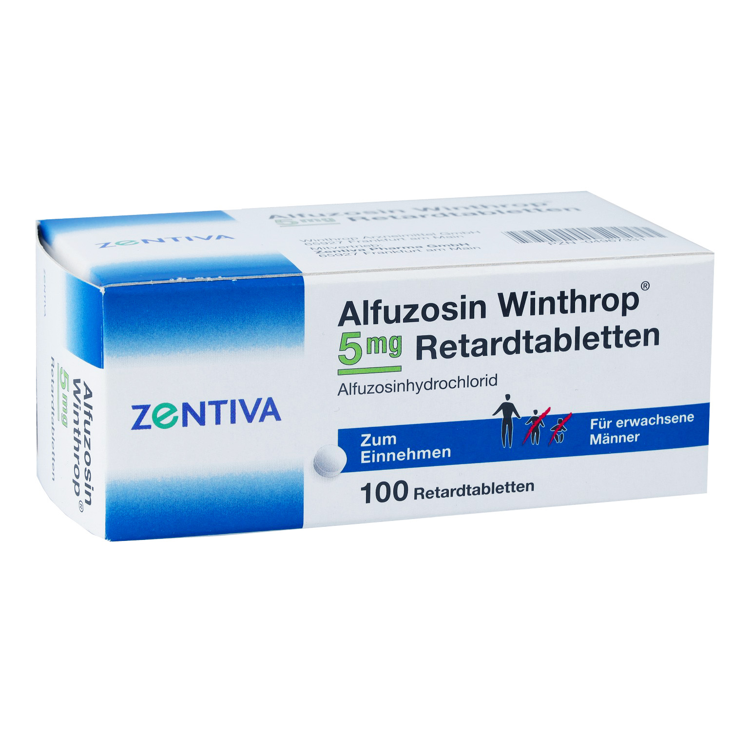 ALFUZOSIN Winthrop 5 mg Retardtabletten
