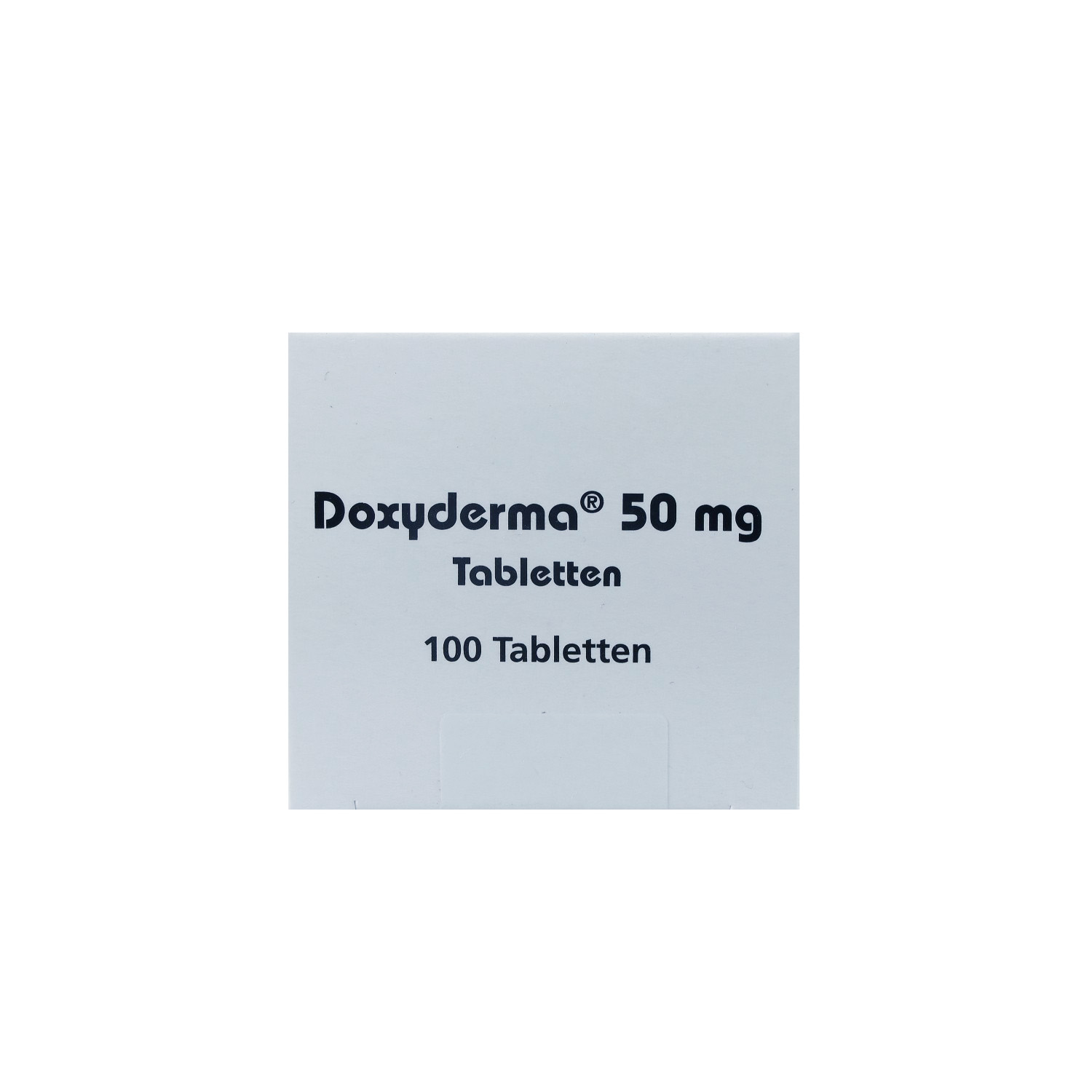 DOXYDERMA 50 Tabletten