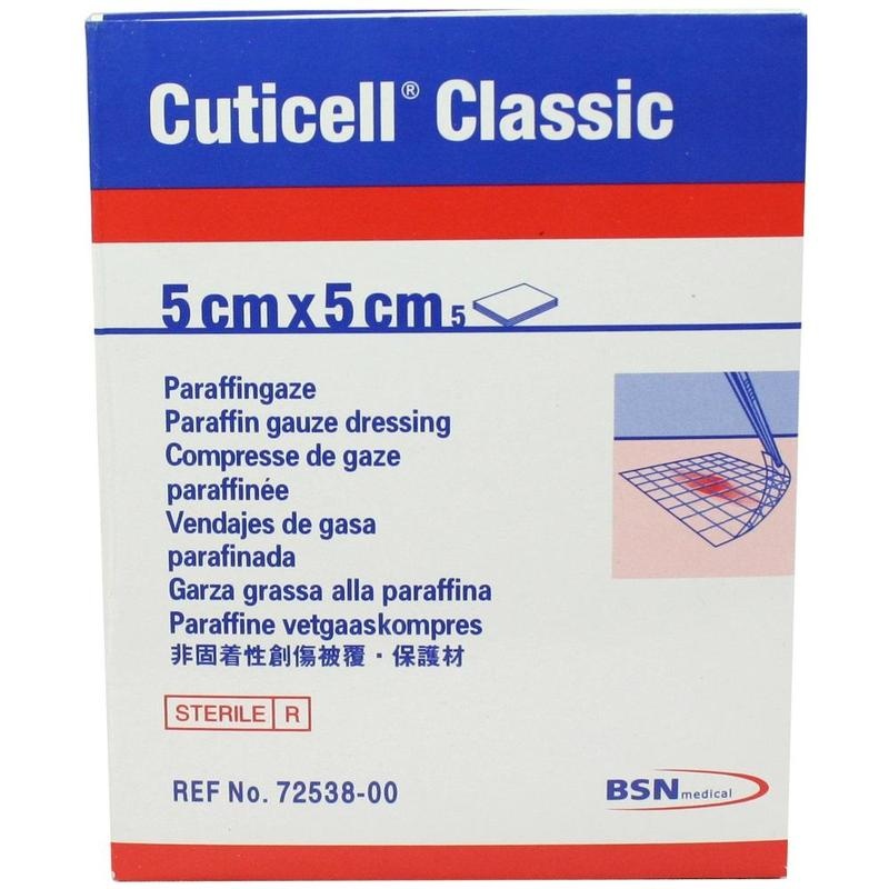 CUTICELL Classic Wundgaze 5x5 cm