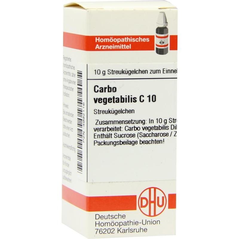 CARBO VEGETABILIS C 10 Globuli