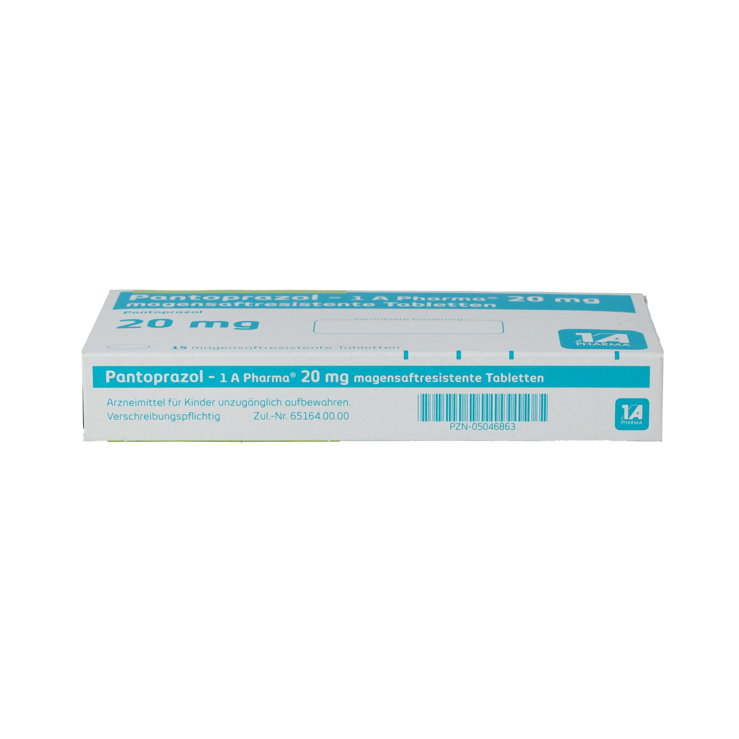 PANTOPRAZOL-1A Pharma 20 mg magensaftres.Tabletten