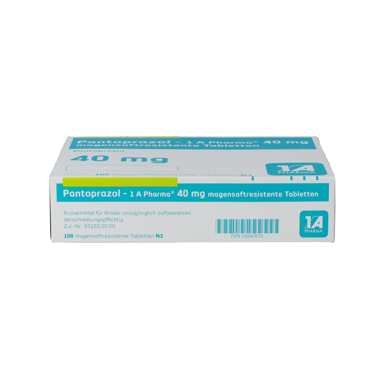 PANTOPRAZOL-1A Pharma 40 mg magensaftres.Tabletten