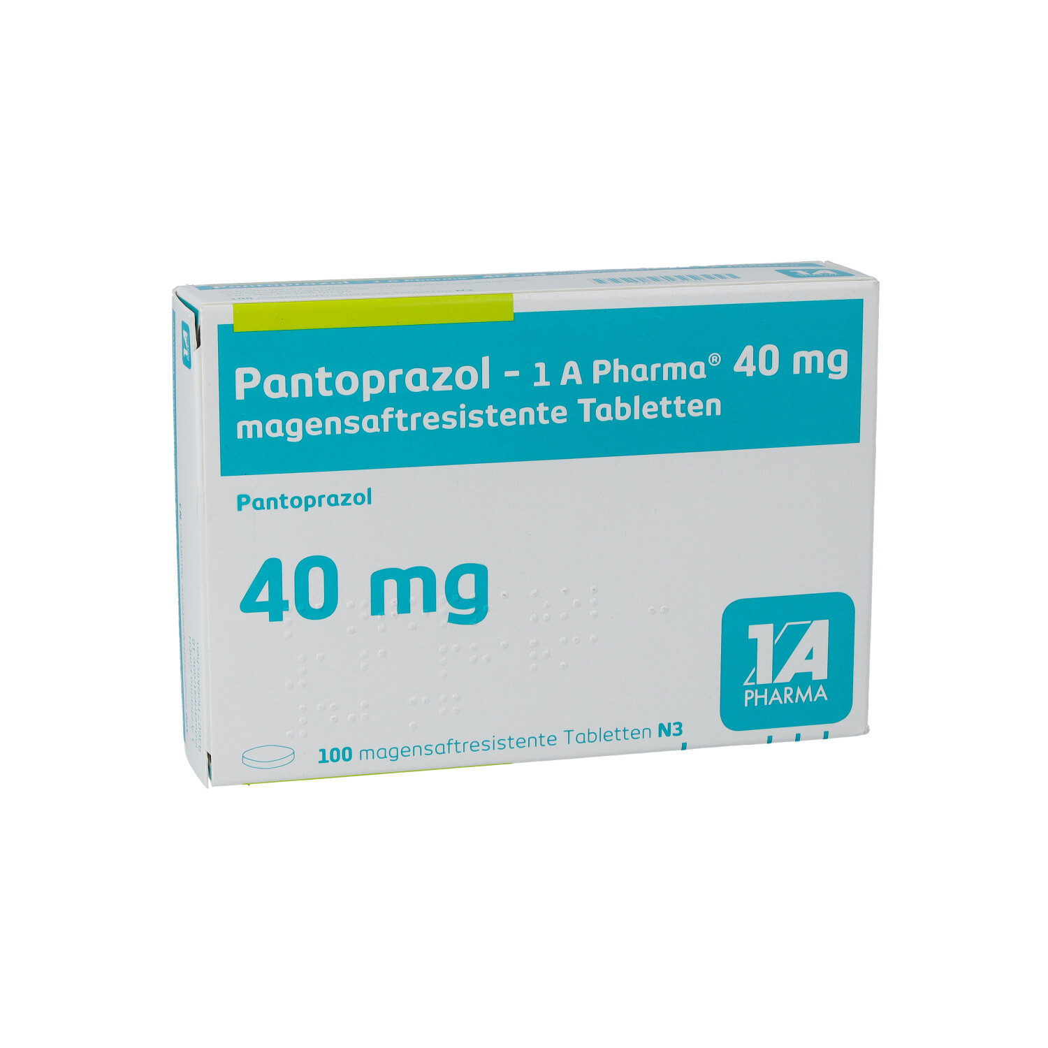 PANTOPRAZOL-1A Pharma 40 mg magensaftres.Tabletten