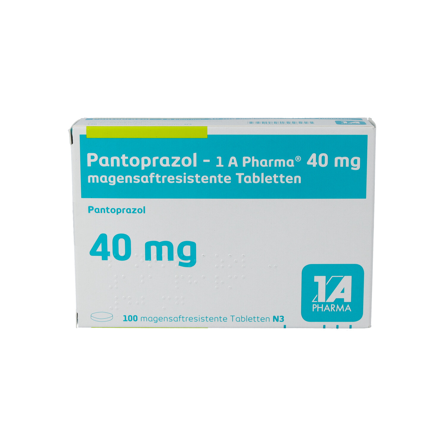 PANTOPRAZOL-1A Pharma 40 mg magensaftres.Tabletten
