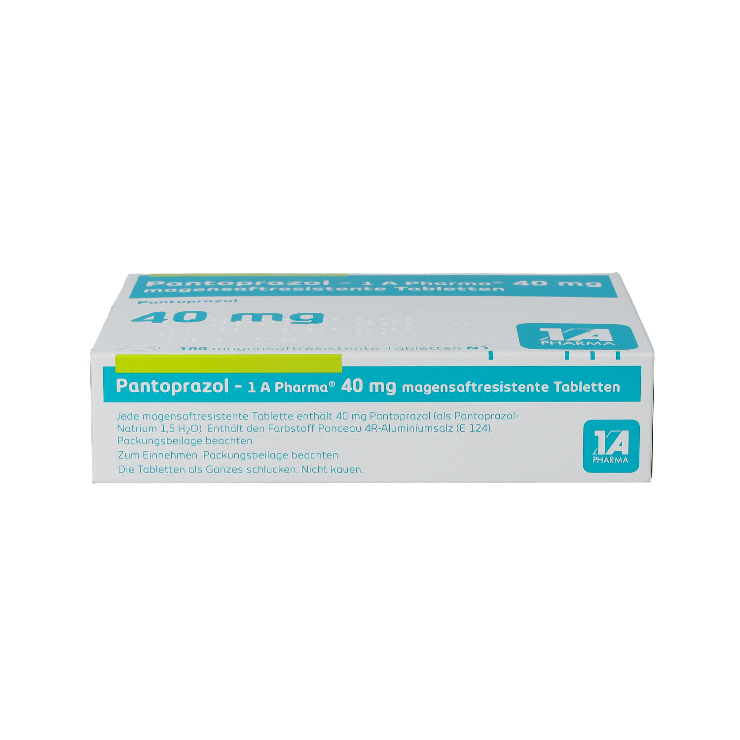 PANTOPRAZOL-1A Pharma 40 mg magensaftres.Tabletten