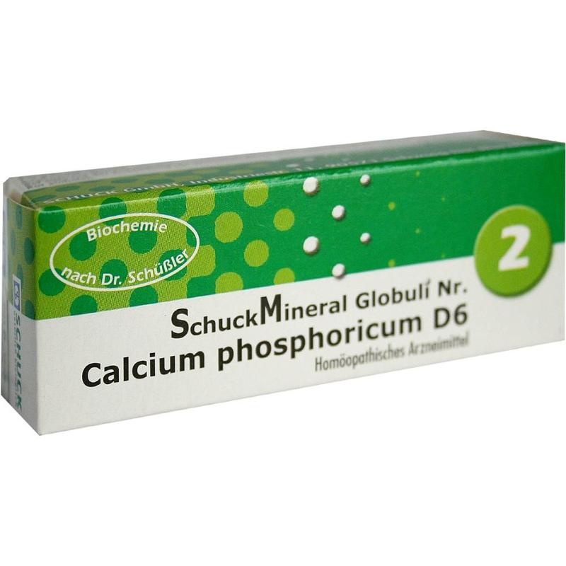 SCHUCKMINERAL Globuli 2 Calcium phosphoricum D 6
