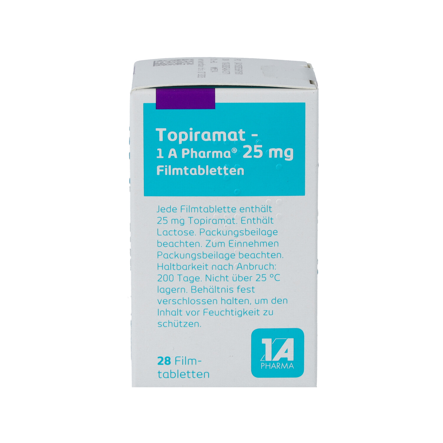 TOPIRAMAT-1A Pharma 25 mg Filmtabletten
