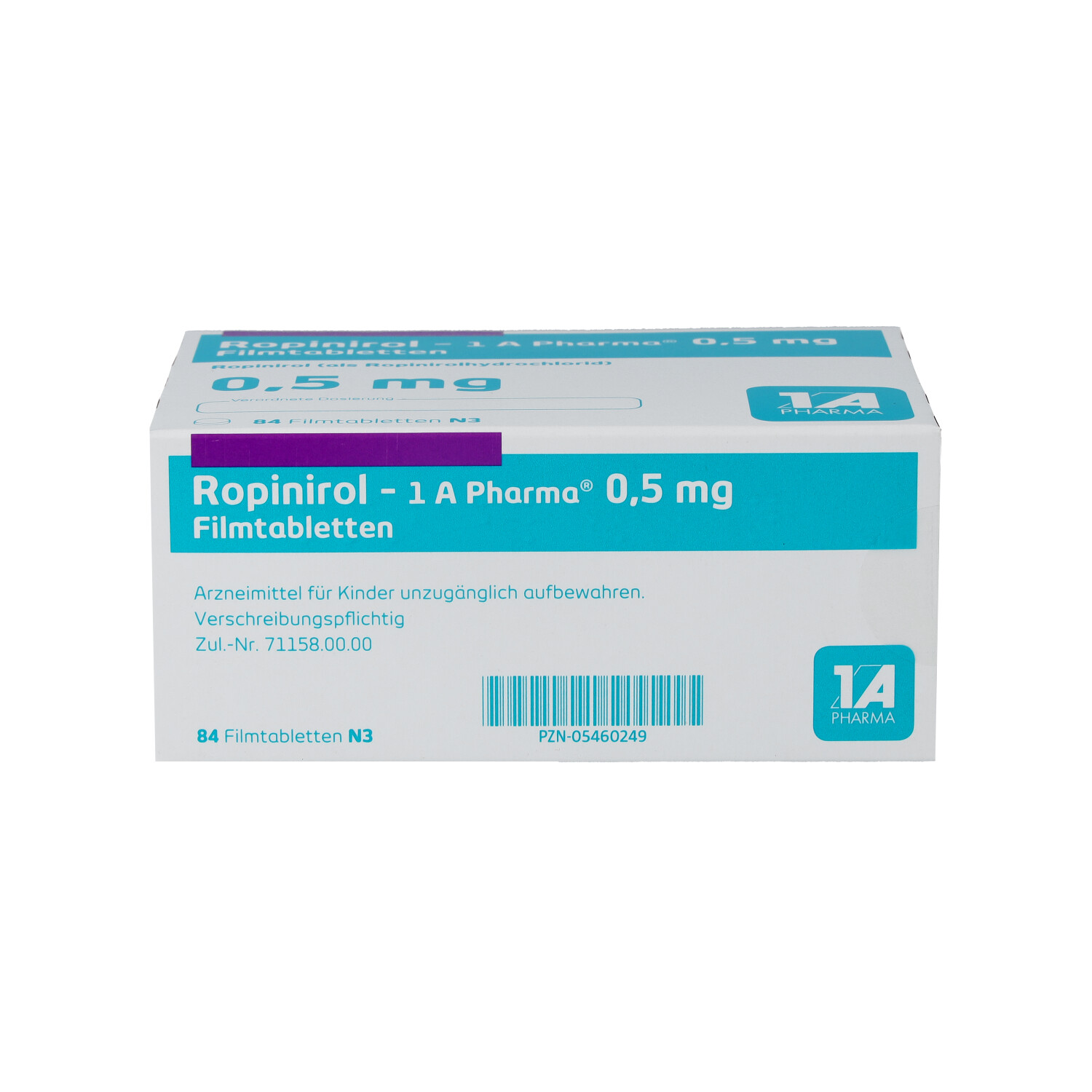ROPINIROL-1A Pharma 0,5 mg Filmtabletten