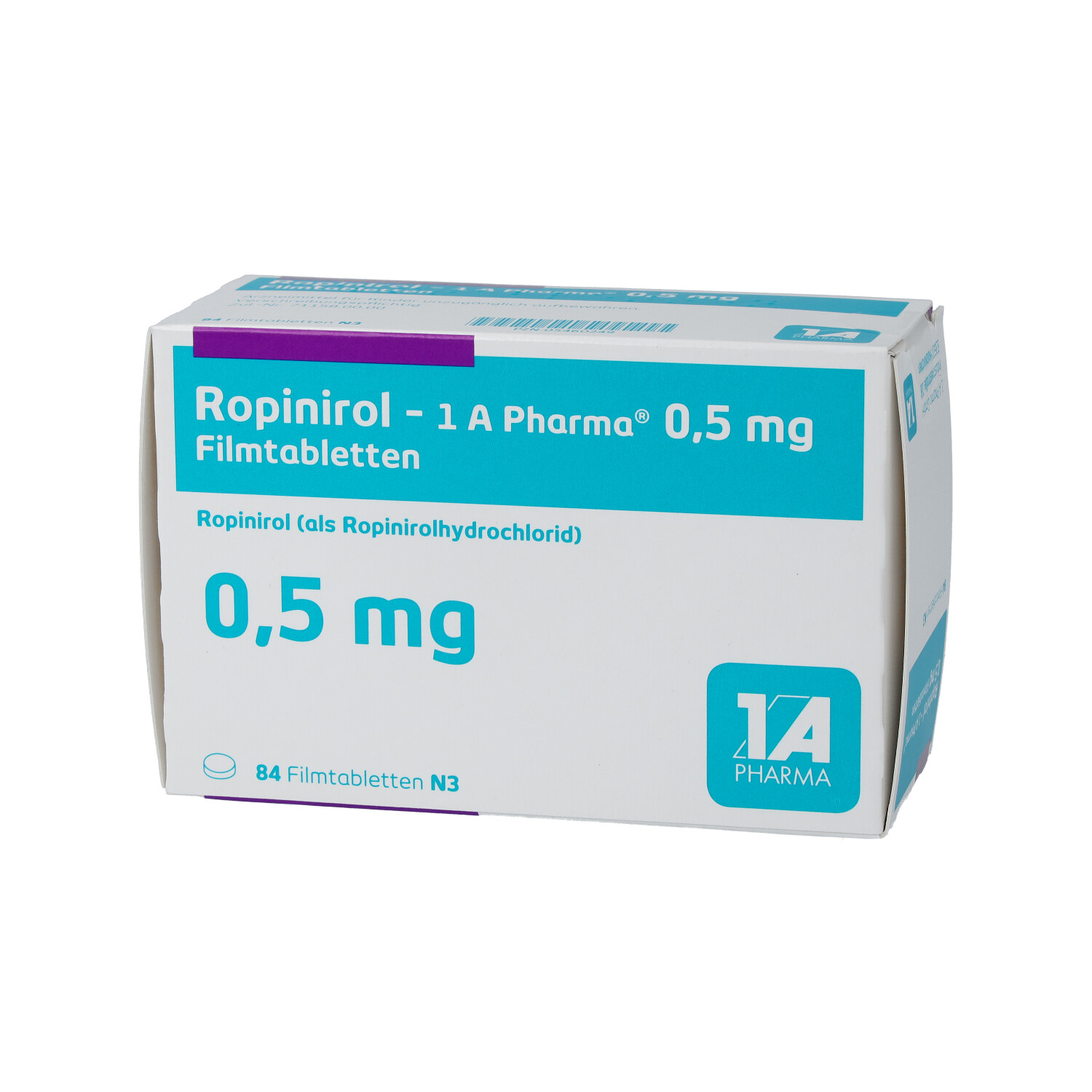 ROPINIROL-1A Pharma 0,5 mg Filmtabletten