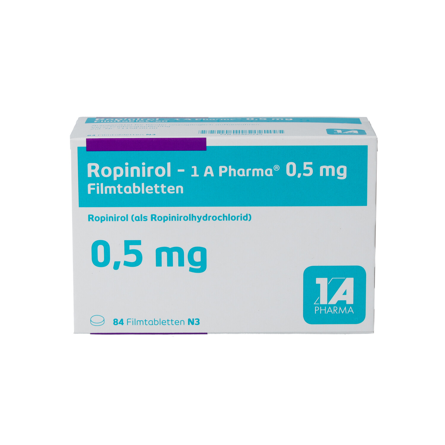 ROPINIROL-1A Pharma 0,5 mg Filmtabletten