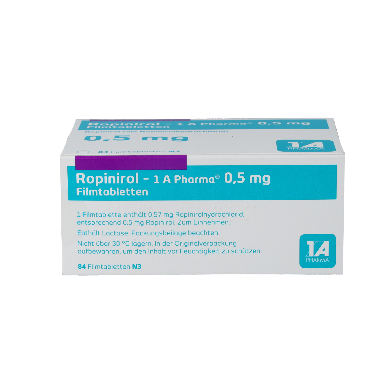 ROPINIROL-1A Pharma 0,5 mg Filmtabletten