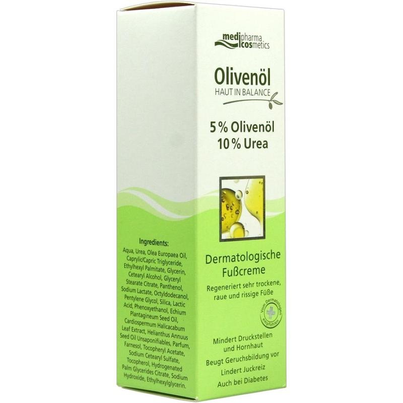 HAUT IN BALANCE Olivenöl Fußcr.5%Oliven.10%Urea