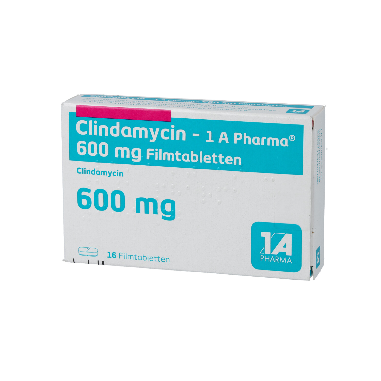 CLINDAMYCIN-1A Pharma 600 mg Filmtabletten