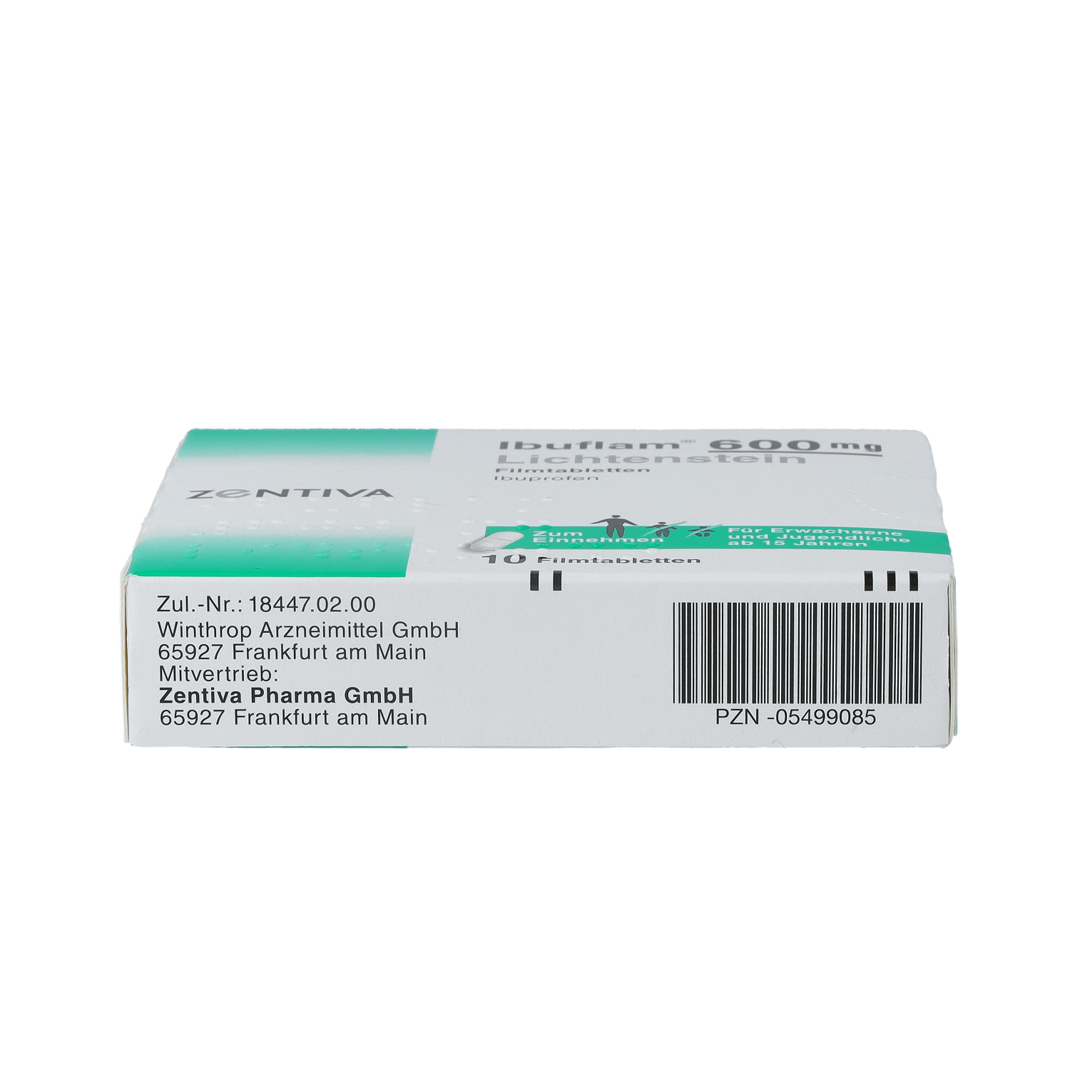 IBUFLAM 600 mg Lichtenstein Filmtabletten