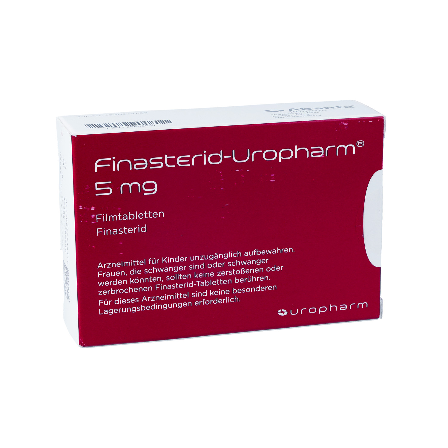 FINASTERID-Uropharm 5 mg Filmtabletten