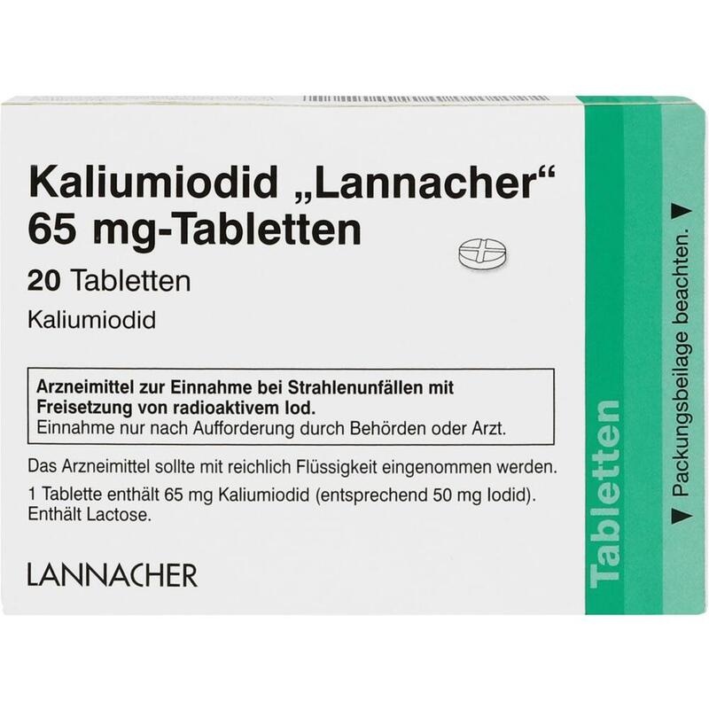 KALIUMIODID Lannacher 65 mg Tabletten