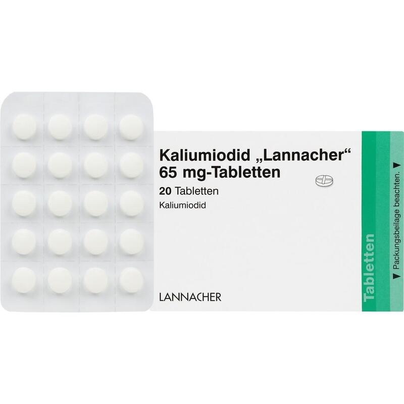 KALIUMIODID Lannacher 65 mg Tabletten