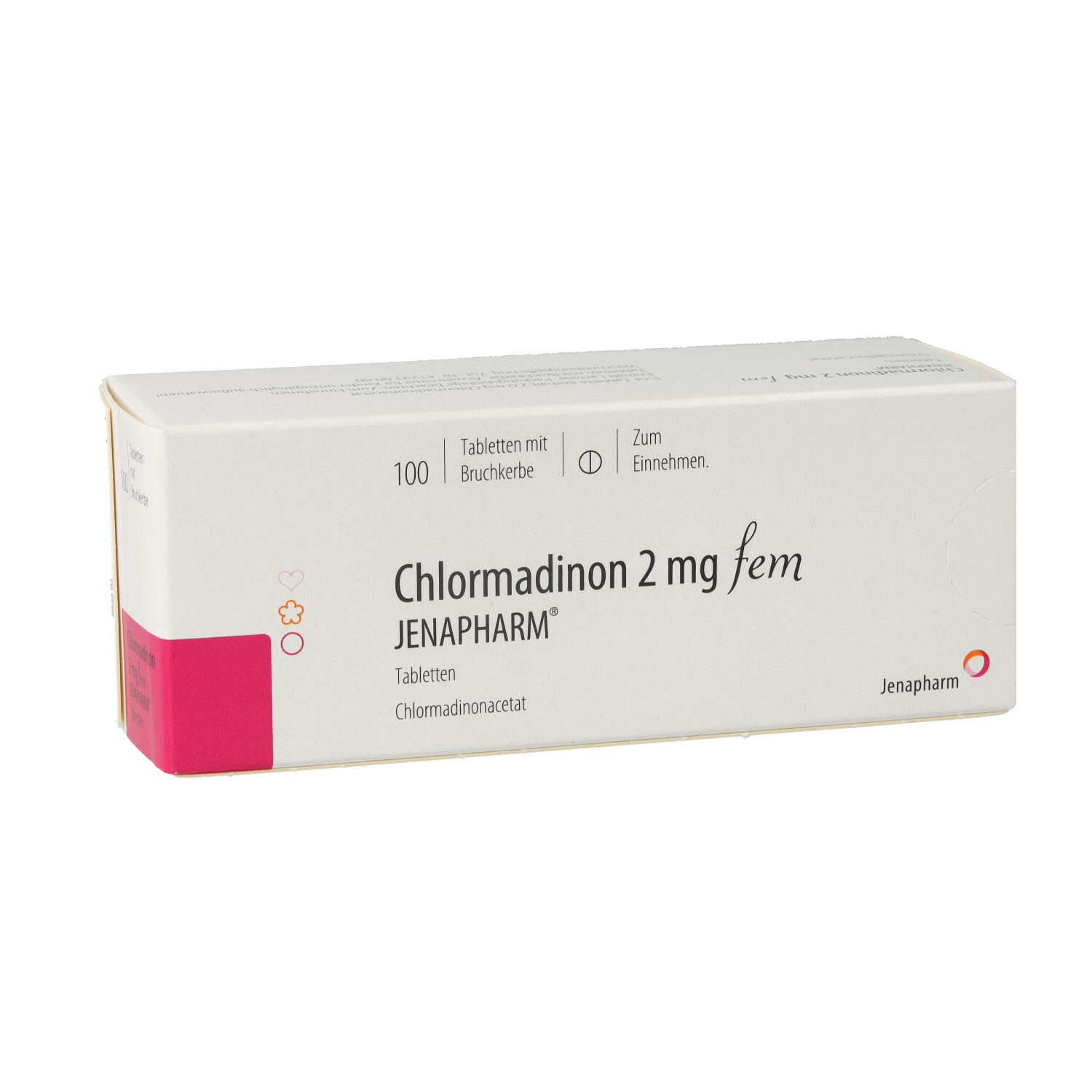 CHLORMADINON 2 mg fem Jenapharm Tabletten
