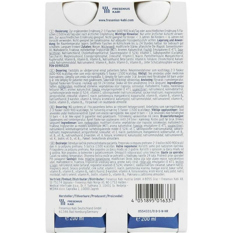 DIBEN DRINK Cappuccino 1.5 kcal/ml Trinkflasche