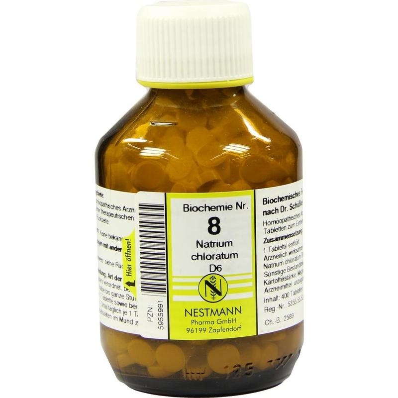 BIOCHEMIE 8 Natrium chloratum D 6 Tabletten