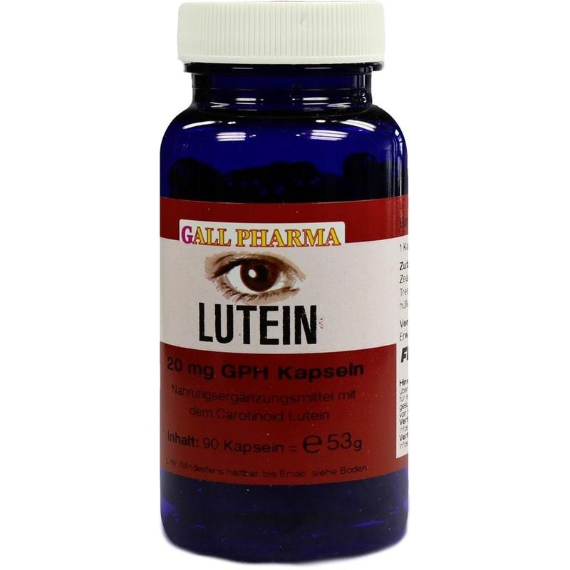 LUTEIN 20 mg GPH Kapseln