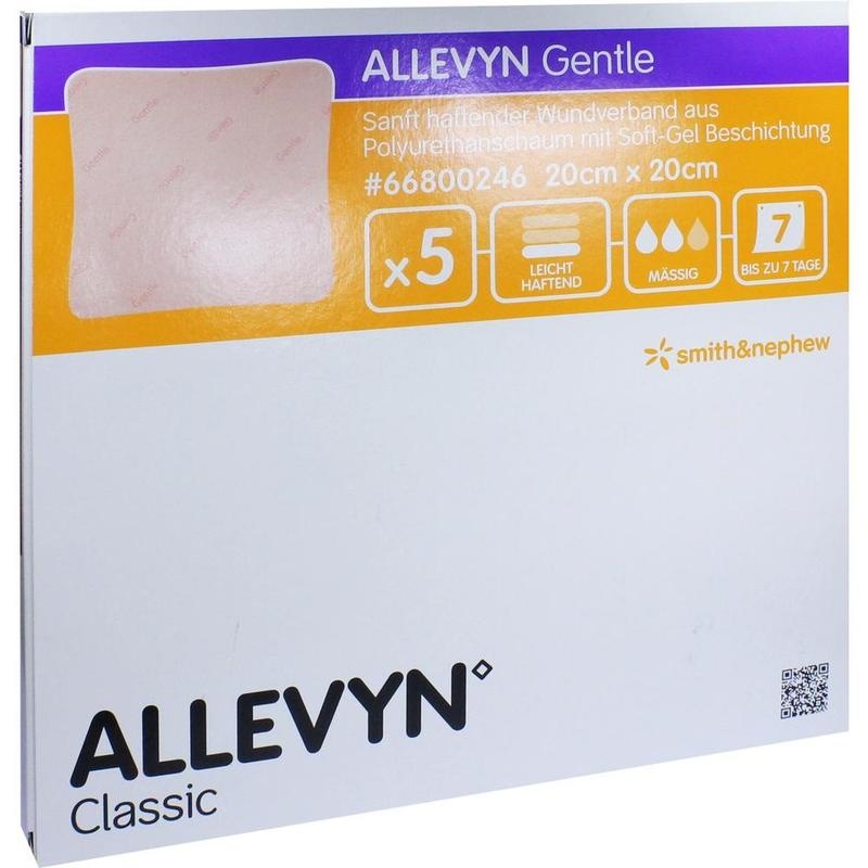 ALLEVYN Gentle 20x20 cm Schaumverband