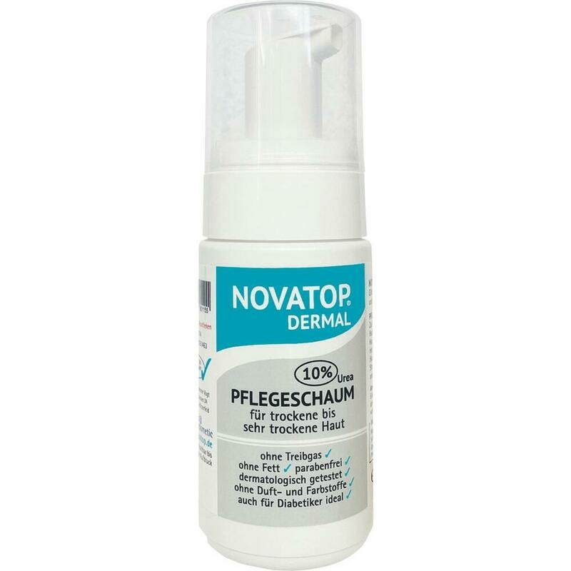 NOVATOP Dermal Pflegeschaum 10% Urea