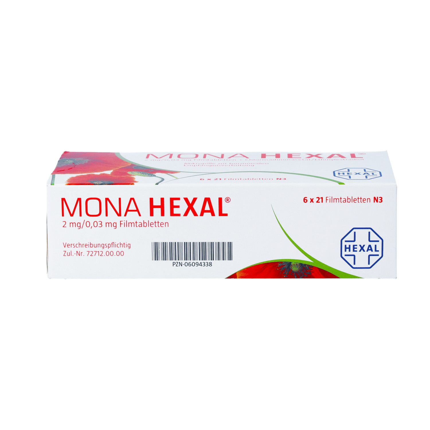 MONA HEXAL 2 mg/0,03 mg Filmtabletten