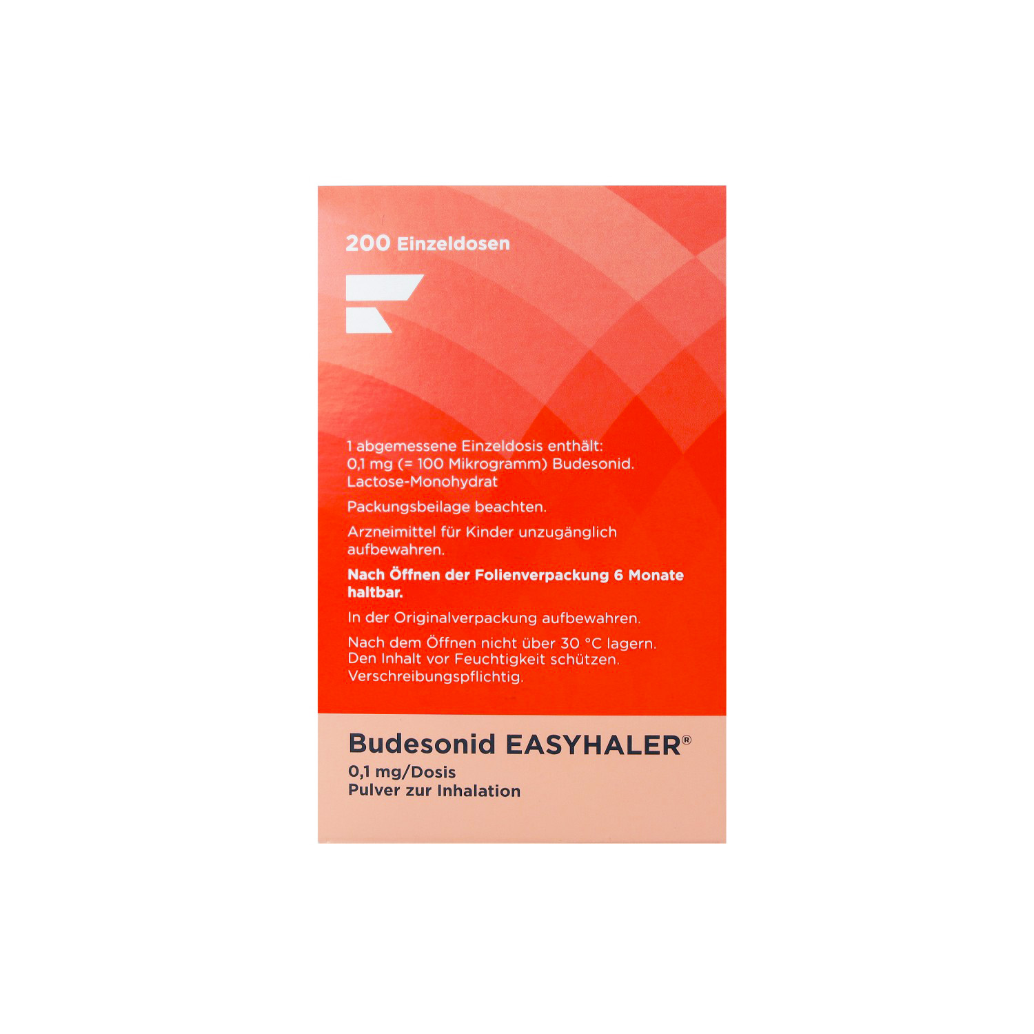 BUDESONID Easyhaler 0,1 mg/Dosis 200 ED P.z.Inh.